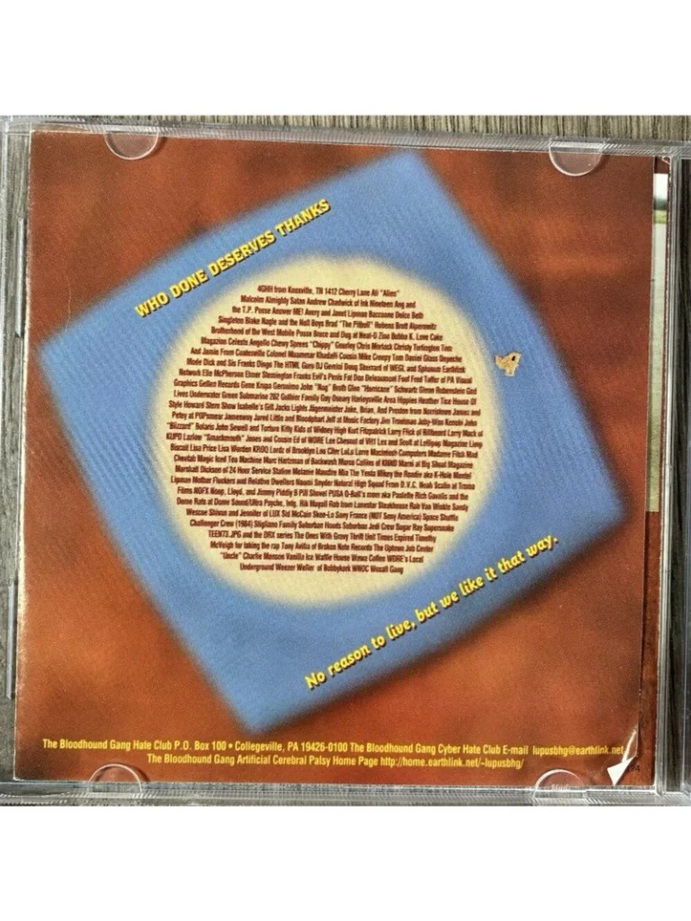 Bloodhound Gang One Fierce Beer Coaster Promo CD 1996 Rare Geffen 90s Alt Rock - Picture 4 of 11